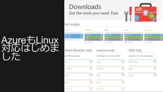 A 2-4 Windows Azure de Linux - Azure で動かす Linux