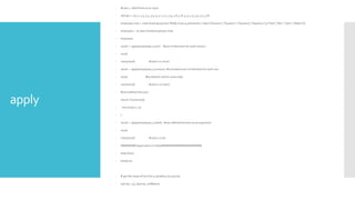 apply
 #case 2. data frame as an input
 ratings <- c(4.2, 4.4, 3.4, 3.9, 5, 4.1, 3.2, 3.9, 4.6, 4.8, 5, 4, 4.5, 3.9, 4.7, 3.6)
 employee.mat <- matrix(ratings,byrow=TRUE,nrow=4,dimnames = list(c("Quarter1","Quarter2","Quarter3","Quarter4"),c("Hari","Shri","John","Albert")))
 employee <- as.data.frame(employee.mat)
 employee
 result <- apply(employee,2,sum) #sum of elements for each column
 result
 class(result) #class is a vector
 result <- apply(employee,1,cumsum) #cumulative sum of elements for each row
 result #by default column-wise order
 class(result) #class is a matrix
 #user defined function
 check<-function(x){
 return(x[x>4.2])
 }
 result <- apply(employee,2,check) #user defined function as an argument
 result
 class(result) #class is a list
 ######## Application on Data#####################
 attach(iris)
 head(iris)
 # get the mean of the first 4 variables, by species
 by(iris[, 1:4], Species, colMeans)
 