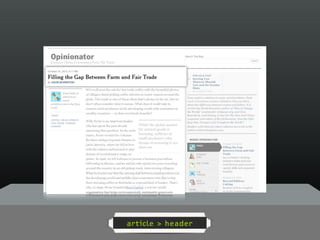 article > header
 