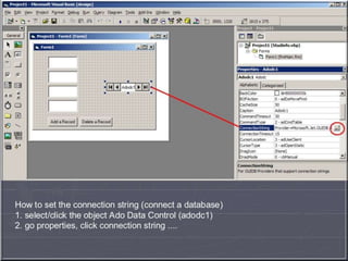Data Connection using ADO DC