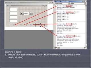 Data Connection using ADO DC