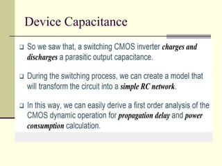 Device Capacitance
 