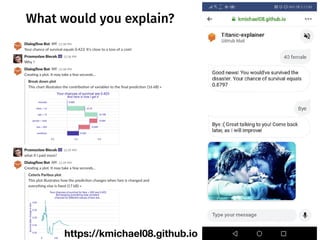 What would you explain?
https://kmichael08.github.io
 