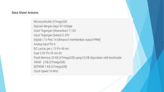 Data Sheet Arduino

 