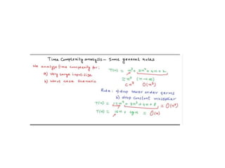 Algorithm analysis (All in one)
