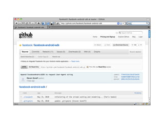 Connecting to Web Services on Android June 2 2010