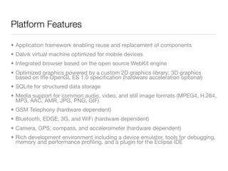 Advanced Android gReporter