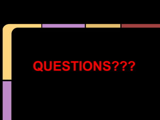 QUESTIONS???
 