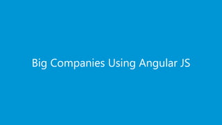 www.edureka.co/angular-jsEDUREKA ANGULAR 2 CERTIFICATION TRAINING
Big Companies Using Angular JS
 