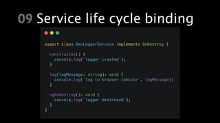 09 Service life cycle binding
 
