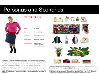 Personas and Scenarios 