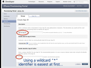 Using a wildcard “*”
identifier is easiest at first...
 