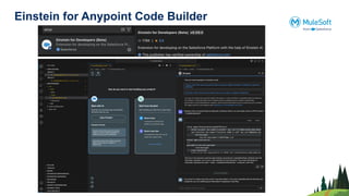Einstein for Anypoint Code Builder
 