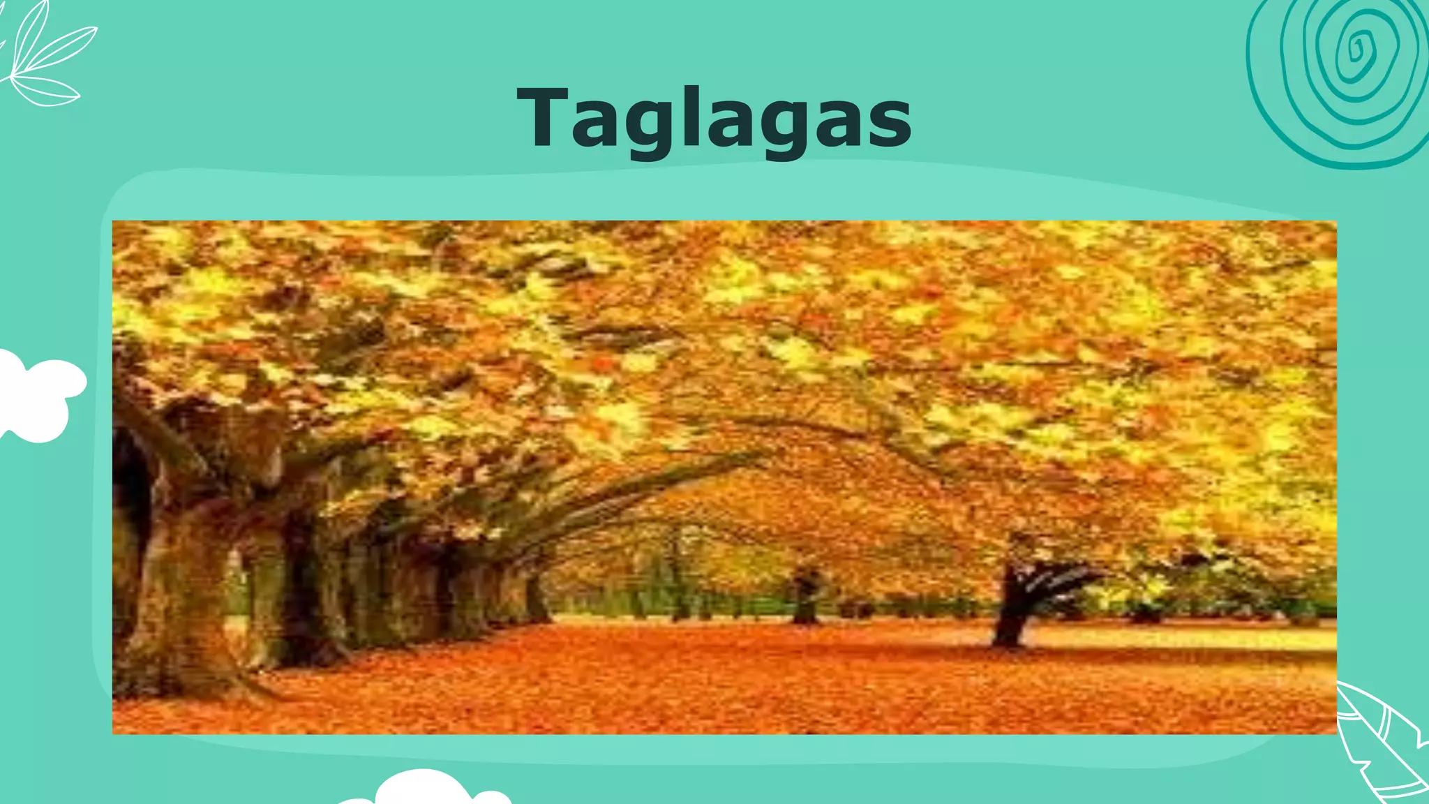 Taglagas
 