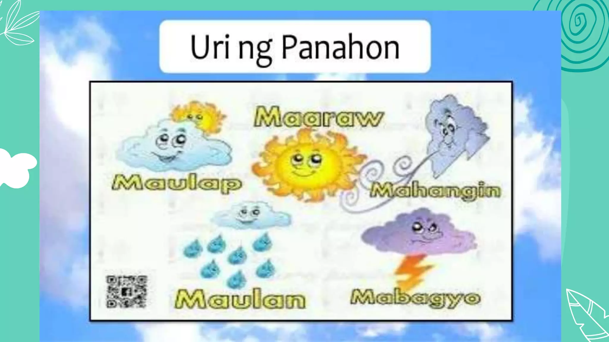 Uri ng Panahon
 