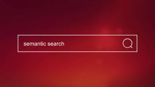 semantic search
 