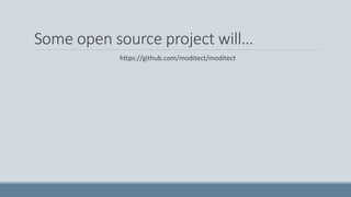 Some open source project will…
https://github.com/moditect/moditect
 