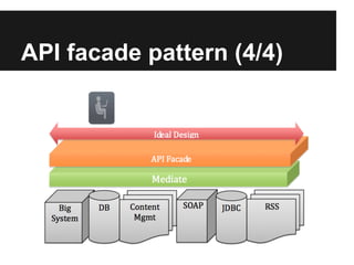 API facade pattern (4/4)
 