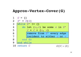 Approximation Algorithms