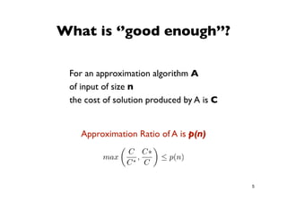 Approximation Algorithms