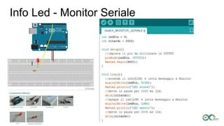Info Led - Monitor Seriale
 