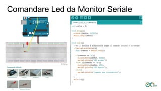 Comandare Led da Monitor Seriale
 