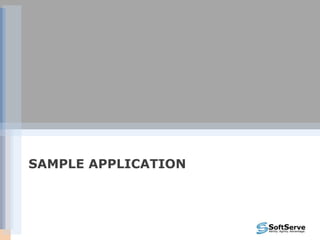 SAMPLE APPLICATION
 