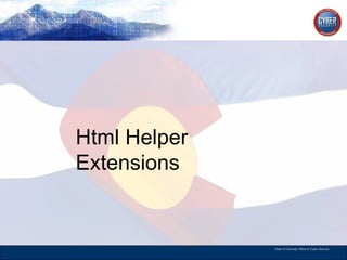 Html Helper Extensions 