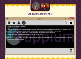 Appium Screenshot
 