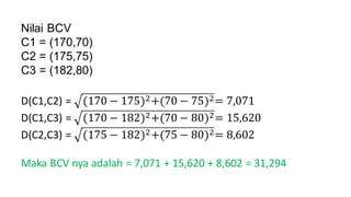 Data Mining Clustering