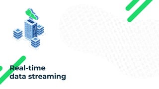 Real-time
data streaming
 