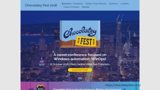 https://chocolateyfest.com/
 