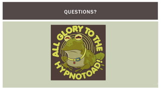 23
QUESTIONS?
 