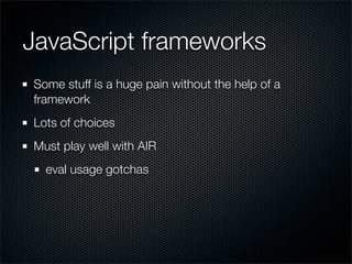 Building Desktop RIAs With PHP And JavaScript