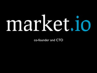 co-founder and CTO
 
