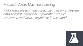 Building predictive models in Azure Machine Learning