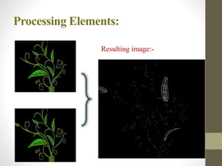 Processing Elements:
Resulting image:-
 