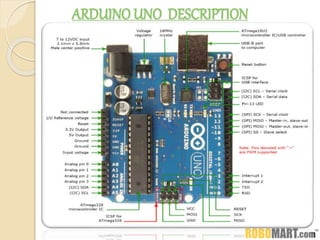 ARDUINO UNO DESCRIPTION
 