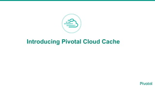 Introducing Pivotal Cloud Cache
 