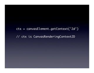 Advanced Web Graphics with Canvas