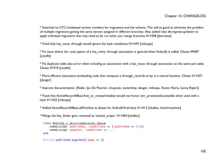 Ruby on Rails 2.1 What's New
