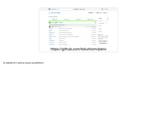 https://github.com/tokuhirom/plenv
its website isn't quite as snazzy as perlbrew's
 