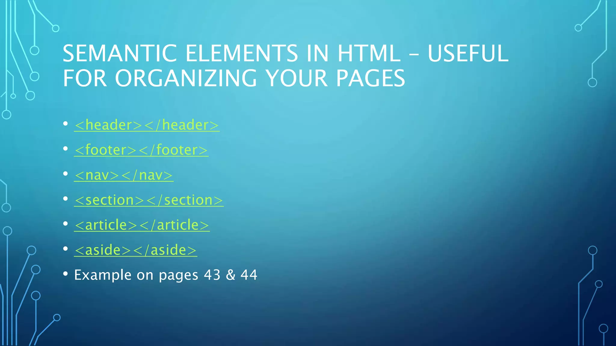 Upstate CSCI 450 WebDev Chapter 2
