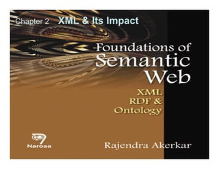 Chapter 2   XML & Its Impact
 