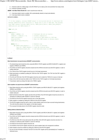 Chapter 3: PIC16F887 Microcontroller - Book: PIC Microcontrollers -... http://www.mikroe.com/chapters/view/16/chapter-3-pic16f887-microc...
49 of 77 19/05/2015 16:22
 