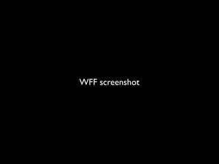 WFF screenshot
 