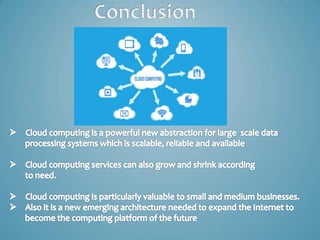 Introduction to Cloud computing 