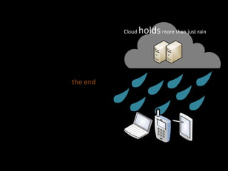 Cloud holdsmore than just rain
the end
 