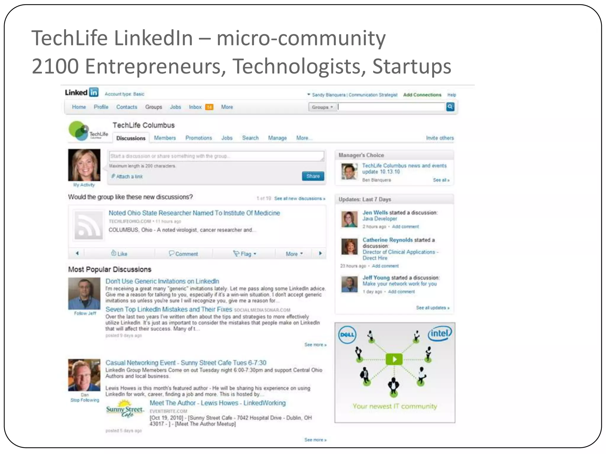 840 events since 9/2008TechLifeBlog – for trending information, local, state and national news