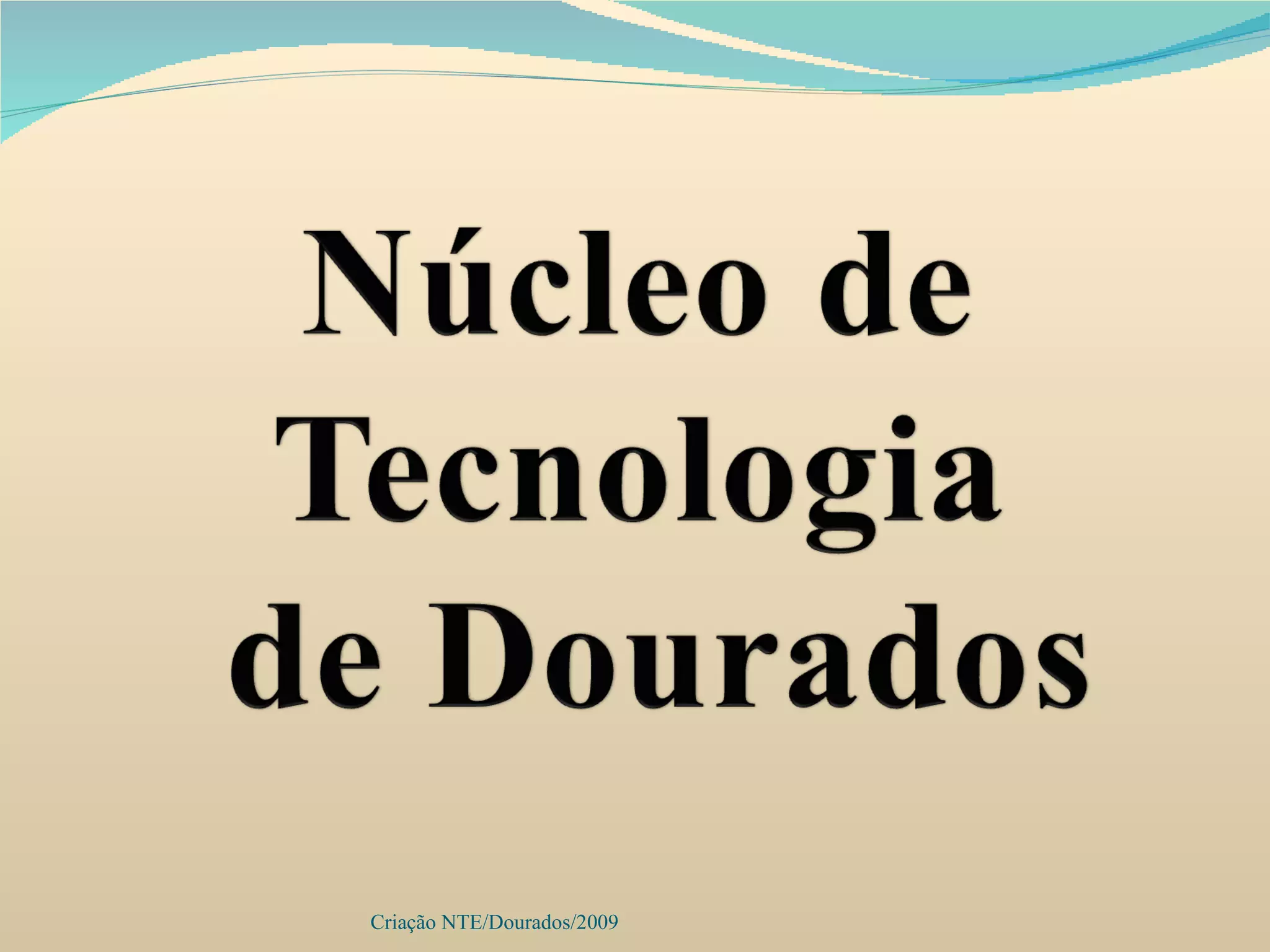 Criação NTE/Dourados/2009 